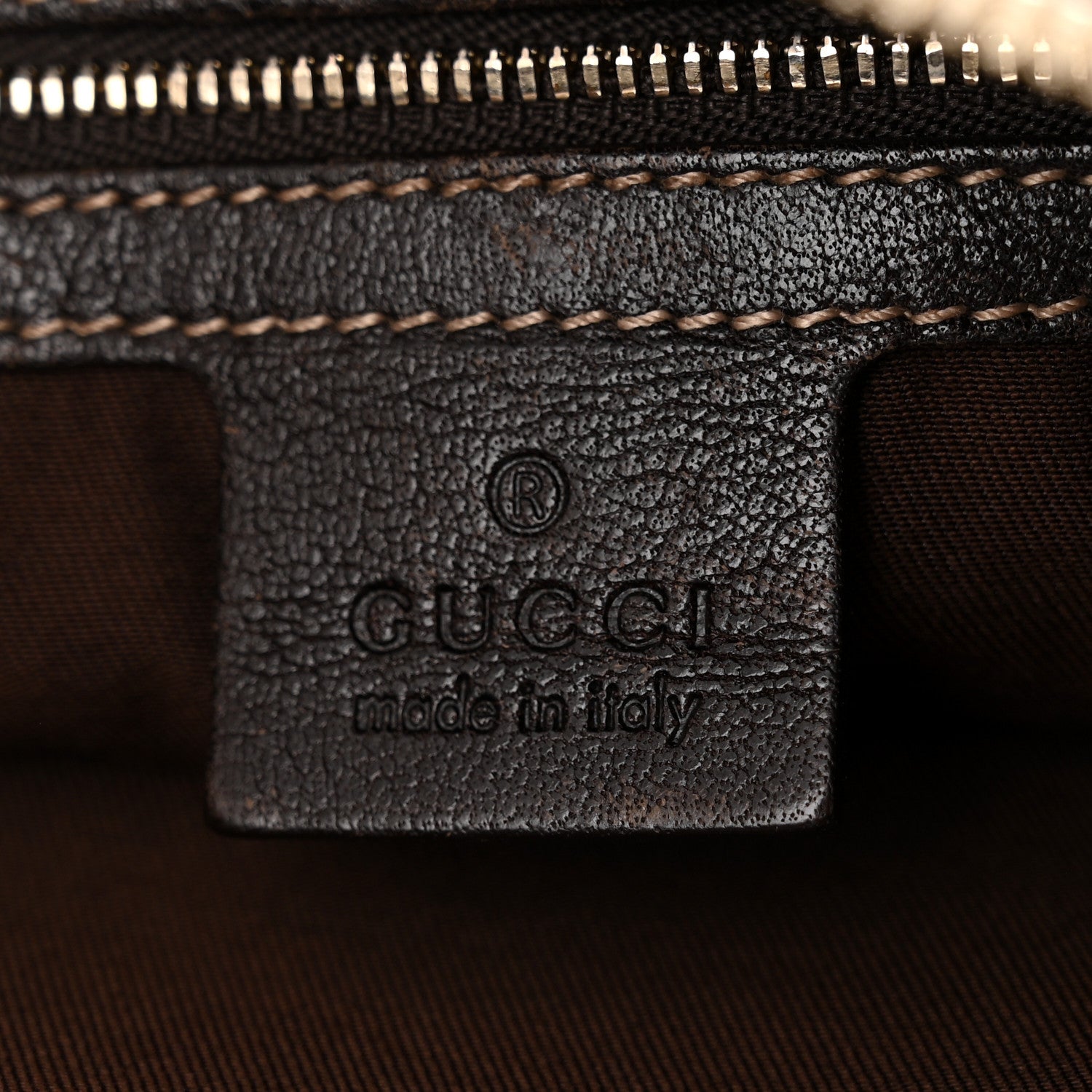 Gucci Monogram Web Studded Pelham Shoulder Bag Dark Brown 6 of 12