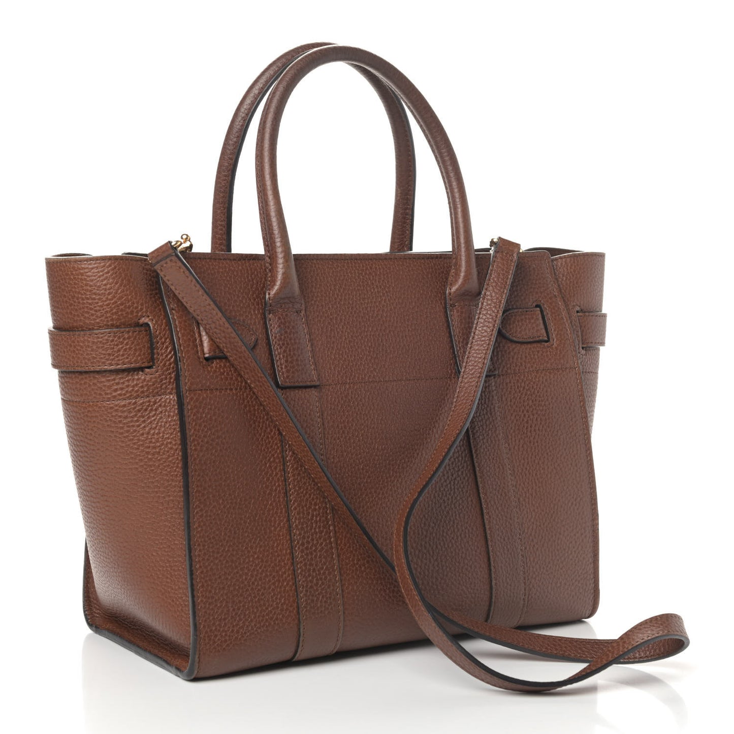 Small Classic Grain Small Zipped Bayswater Oak