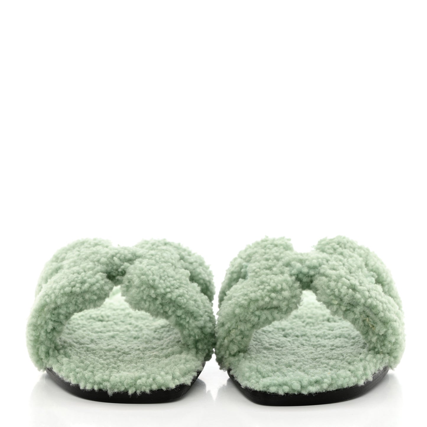 Woolskin Oran Sandals 37.5 Vert D'Eau
