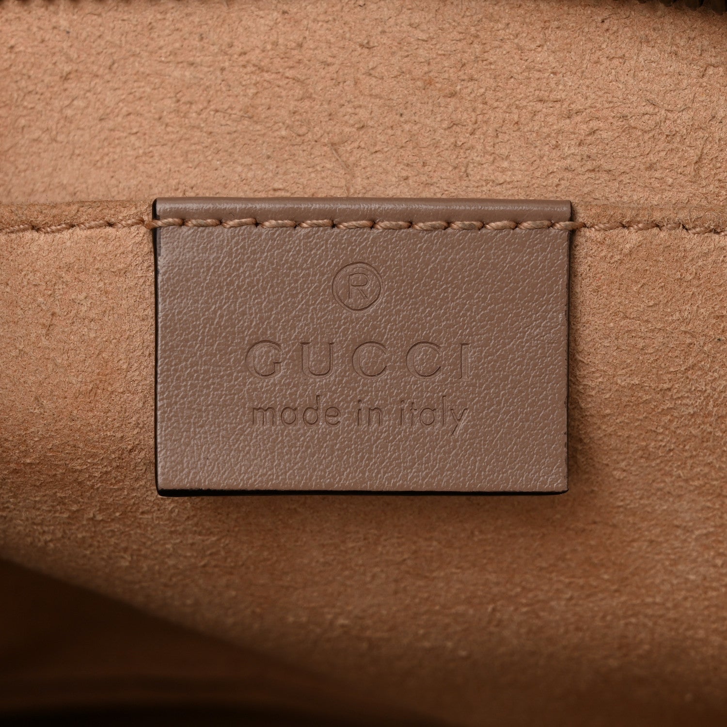 Gucci Calfskin Matelasse Small GG Marmont Chain Shoulder Bag Porcelain Rose 6 of 12