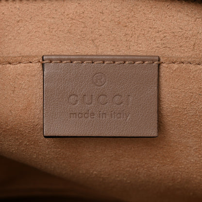 Gucci Calfskin Matelasse Small GG Marmont Chain Shoulder Bag Porcelain Rose 6 of 12