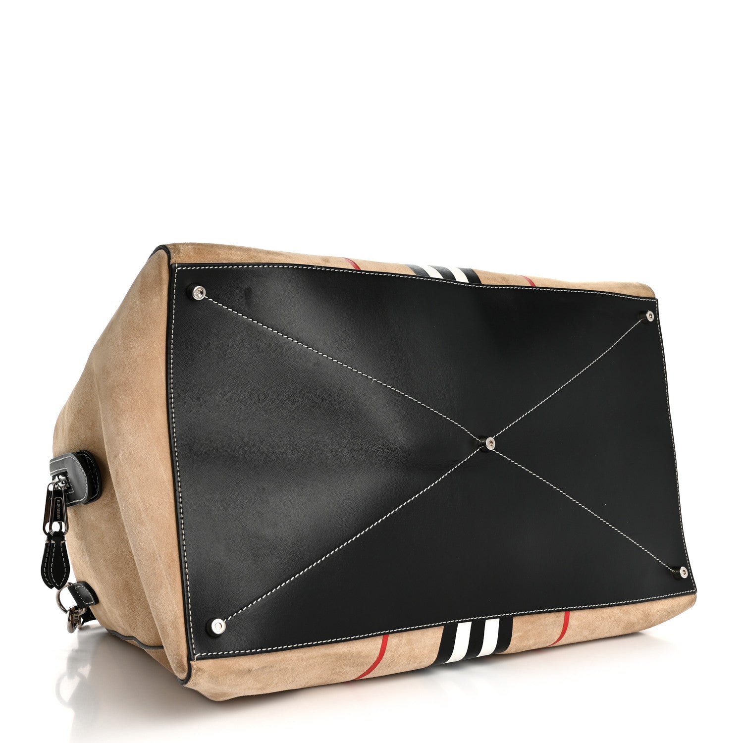Burberry Suede Southcombe Duffle Bag Archive Beige 3 of 10