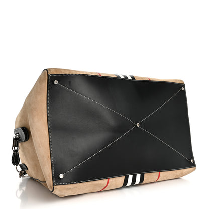 Burberry Suede Southcombe Duffle Bag Archive Beige 3 of 10
