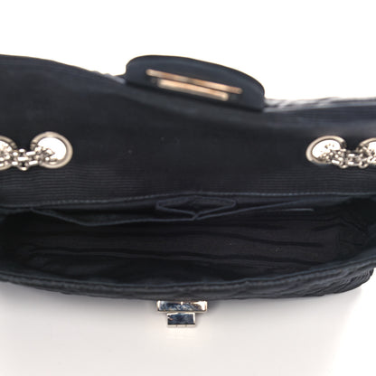 Chanel Fabric Mademoiselle East West Flap Black 5 of 11