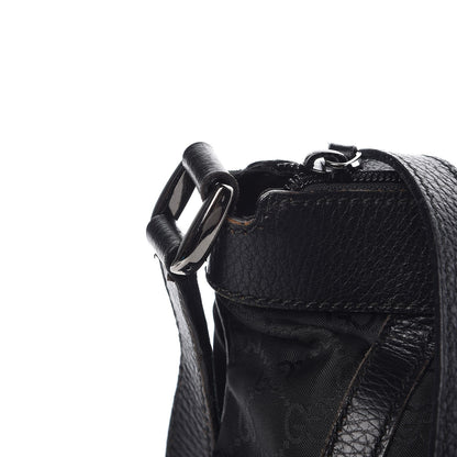 Gucci Nylon Monogram Small D Silver Ring Messenger Black 11 of 17