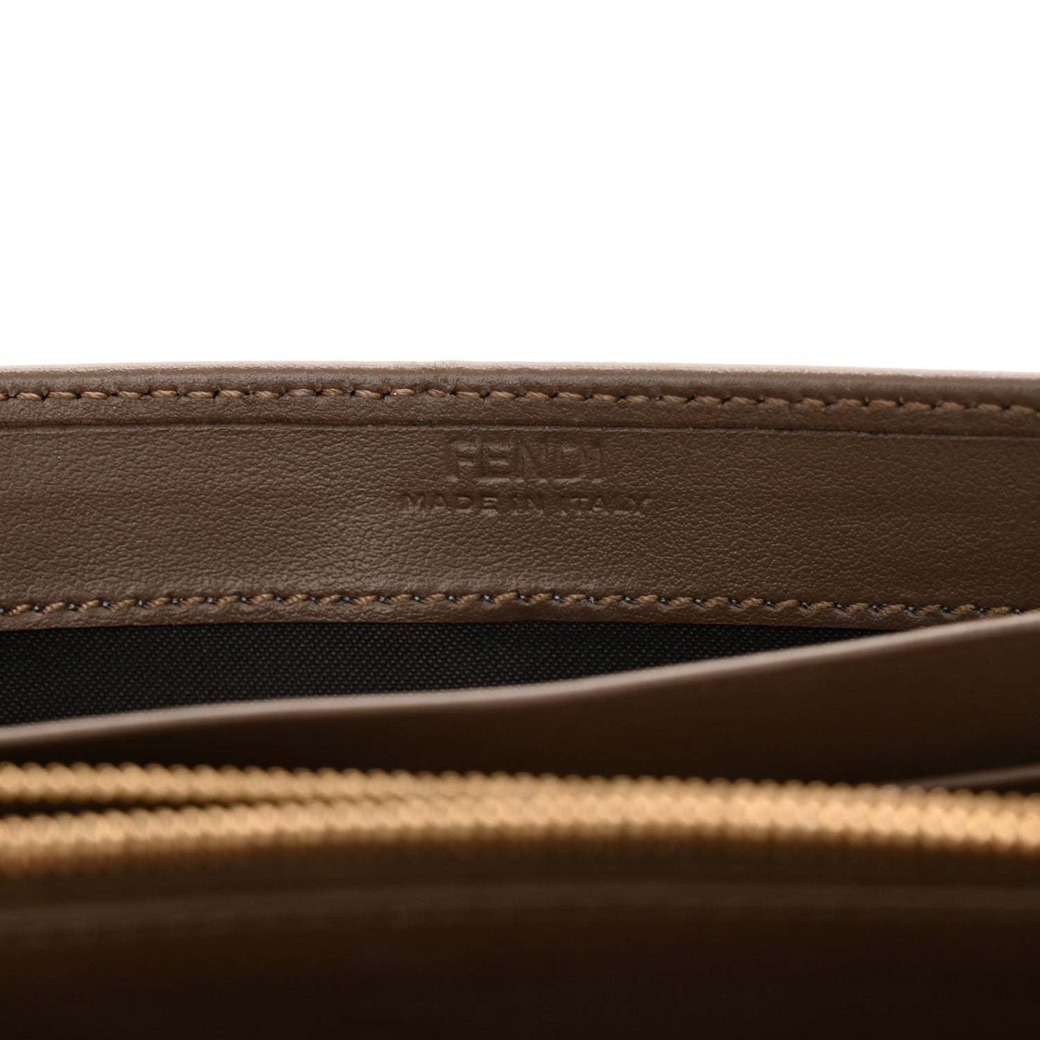 Fendi Vitello Soft FF Diamonds Continental Envelope Wallet On Chain Maya Black 7 of 14