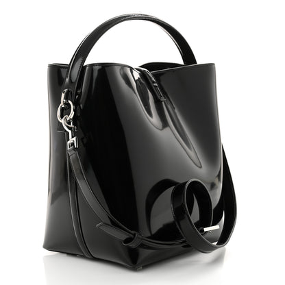 Saint Laurent Patent Calfskin Le 37 Bucket Bag Black 4 of 12