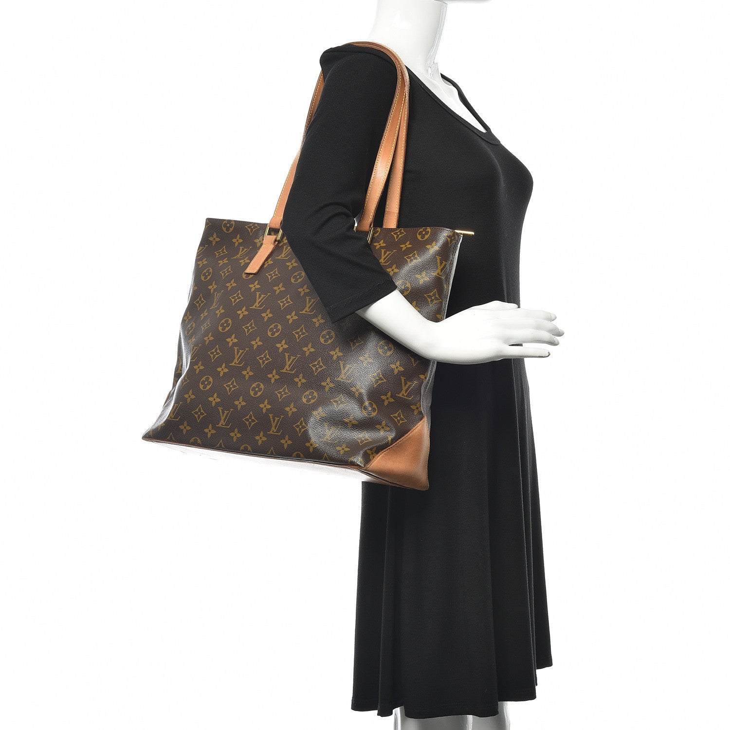 Louis Vuitton Monogram Cabas Mezzo 2 of 14