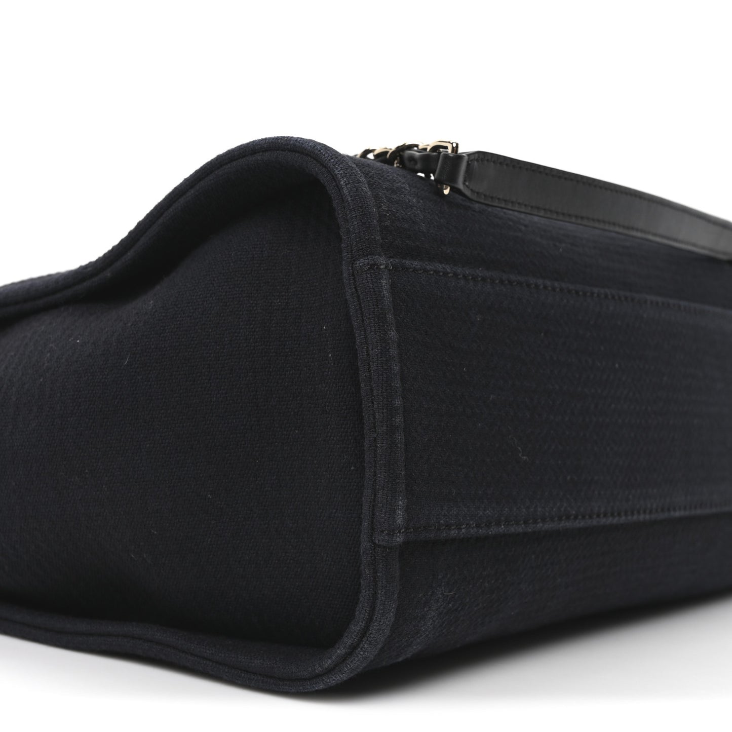 Mixed Fibers Small Deauville Tote Black