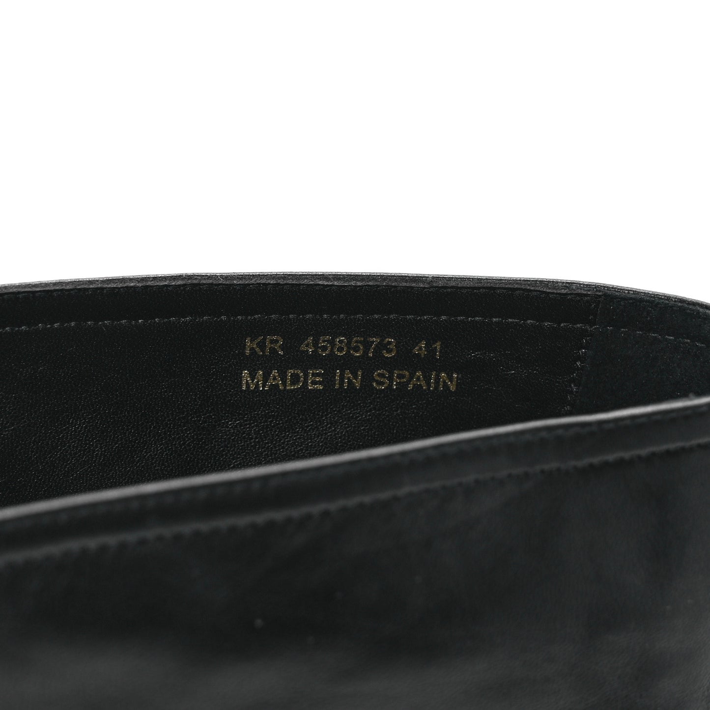 Lambskin Monogram Espadrilles 41 Black