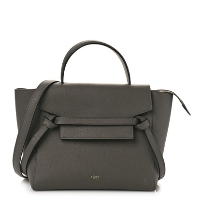 Celine Grained Calfskin Micro Belt Bag Grey 1 of 7