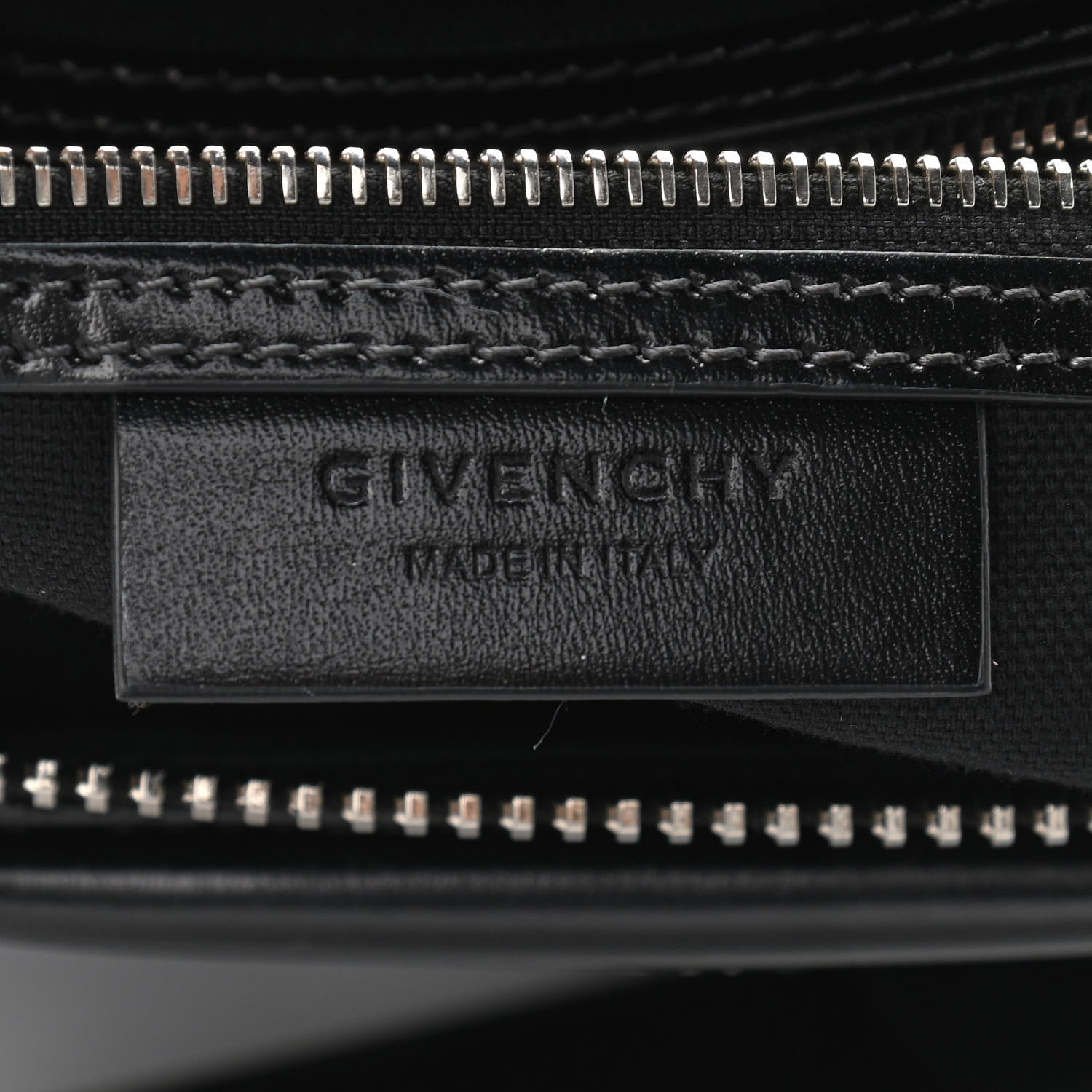 Givenchy Shiny Lord Calfskin Small Antigona Black 7 of 13
