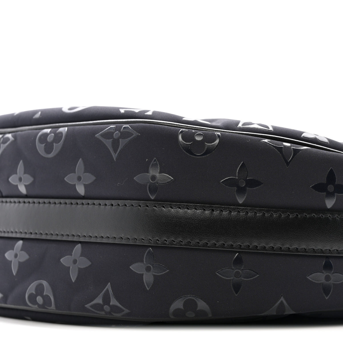 Louis Vuitton Nylon Monogram Loop Pocket Hobo Polar Night 9 of 11