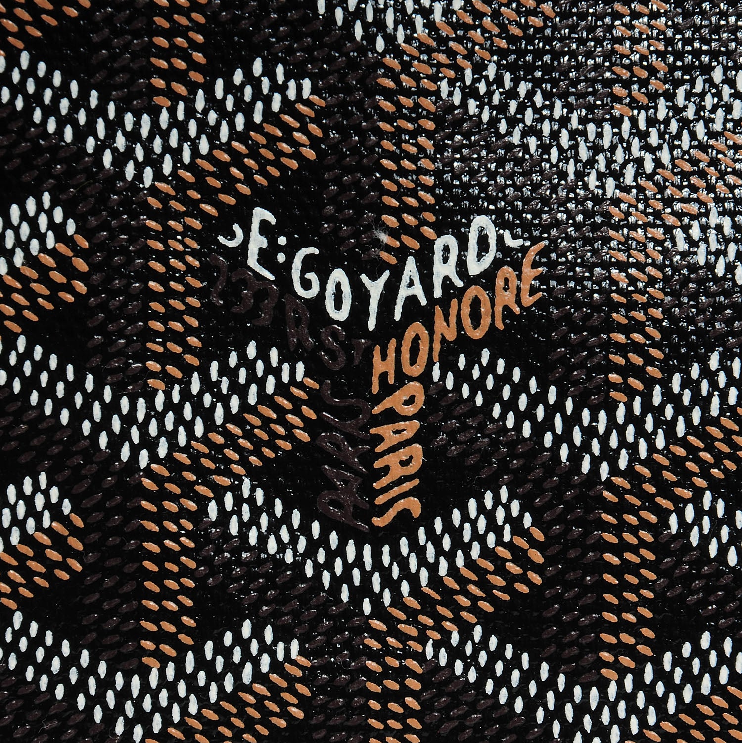 Goyard Goyardine Saint Louis PM Black Gold 8 of 8