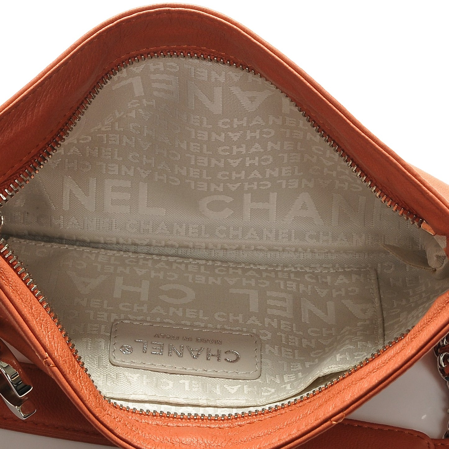 Lambskin CC Pochette Red