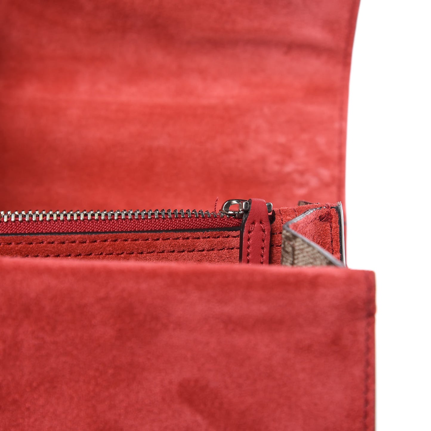 GG Supreme Monogram Small Dionysus Shoulder Bag Red