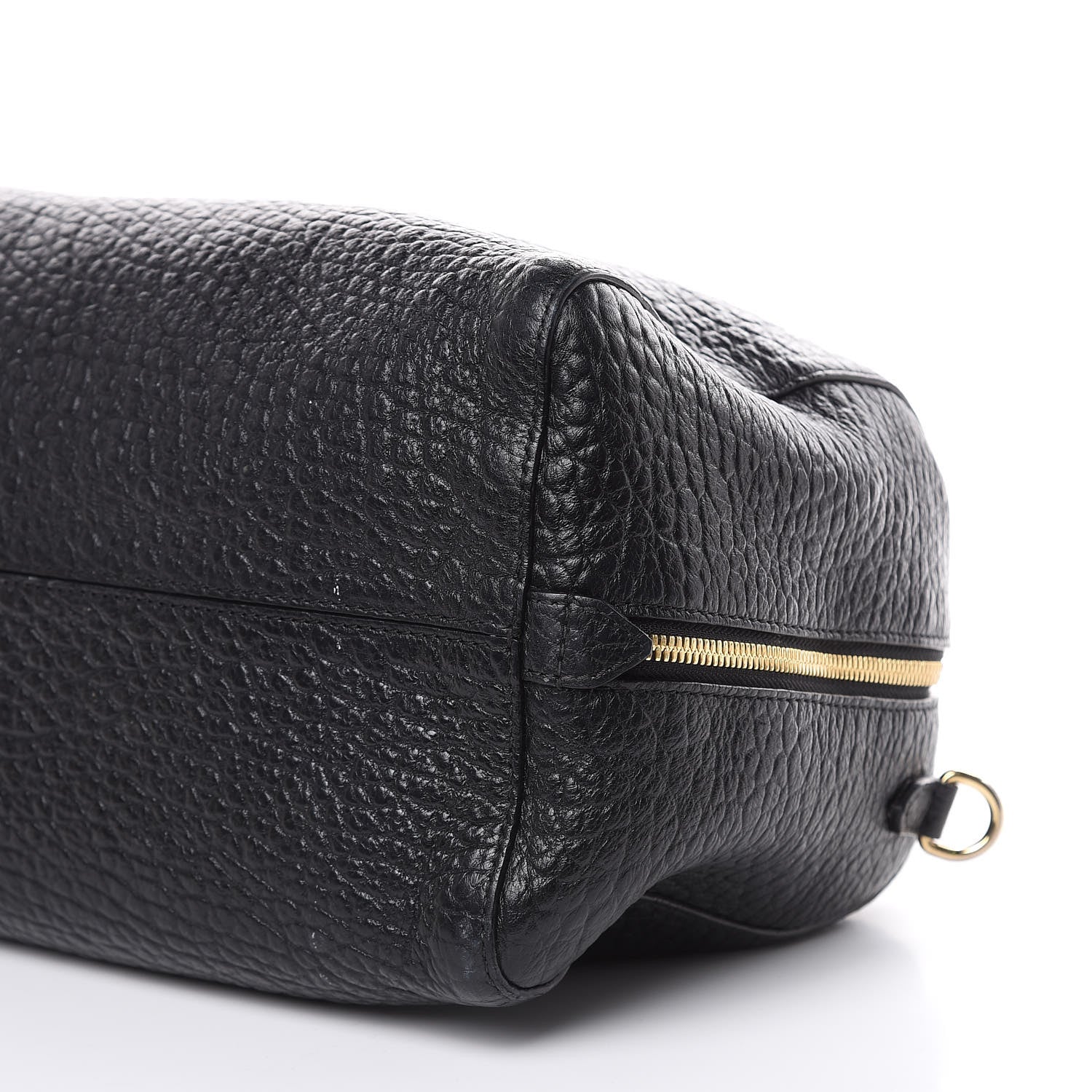 Burberry Heritage Grain Medium Alchester Bowling Bag Black 9 of 14
