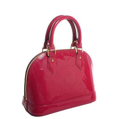 Louis Vuitton Vernis Alma BB Rose Indien 3 of 8
