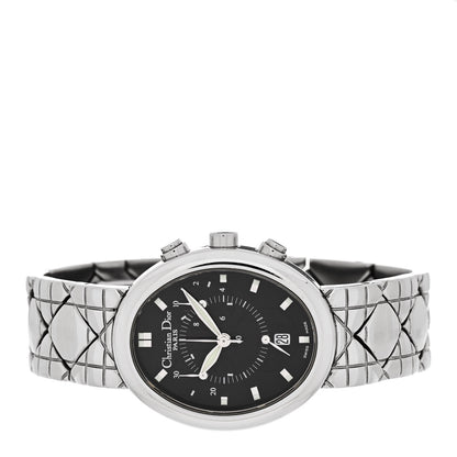 Christian Dior Stainless Steel 29mm Quartz Watch Black 2 of 5