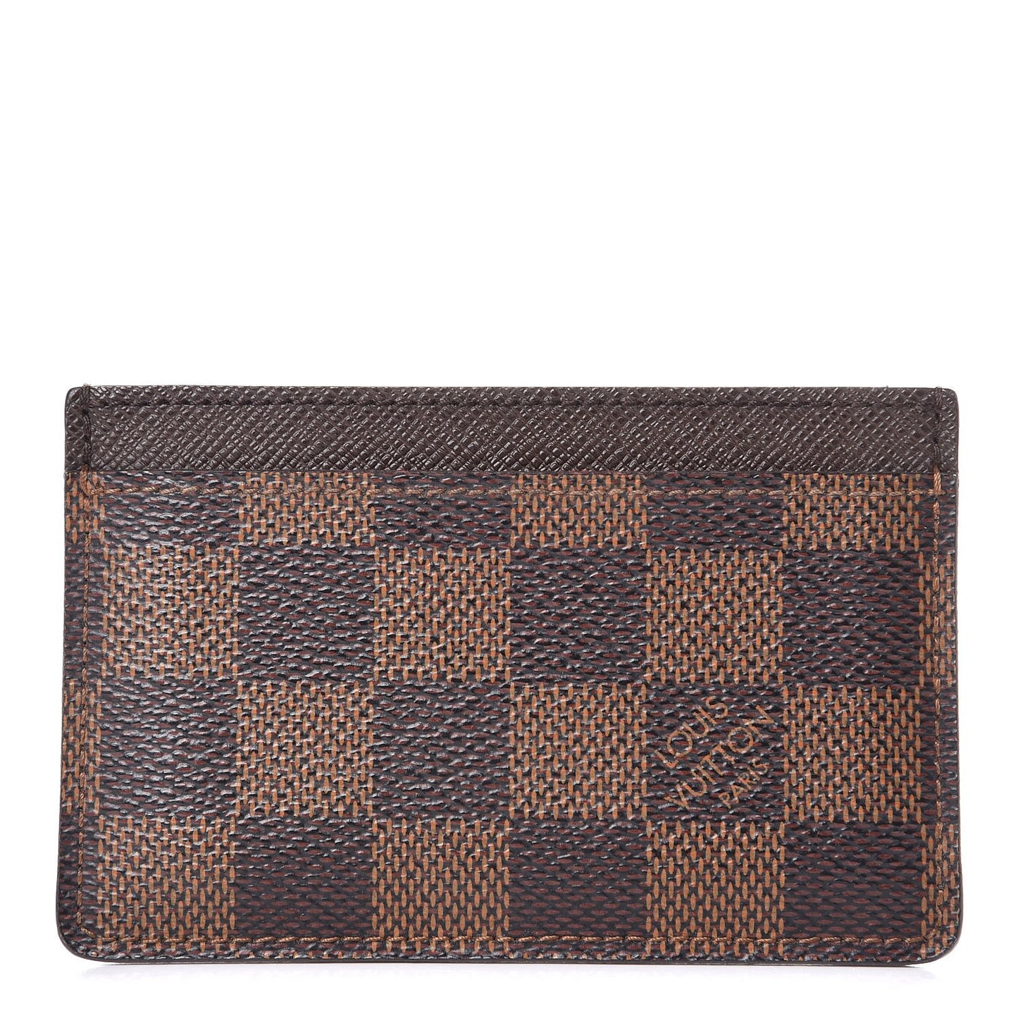 Damier Ebene Card Holder
