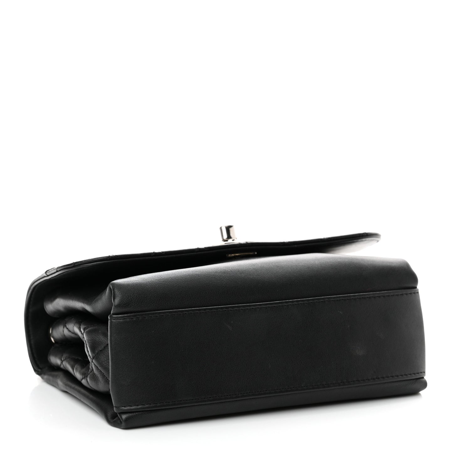 Calfskin Mini Tramezzo Flap Black