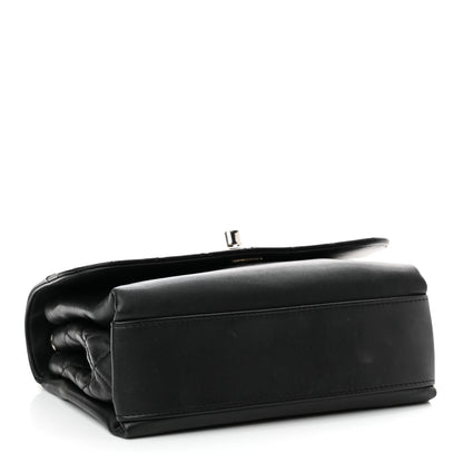Chanel Calfskin Mini Tramezzo Flap Black 4 of 13