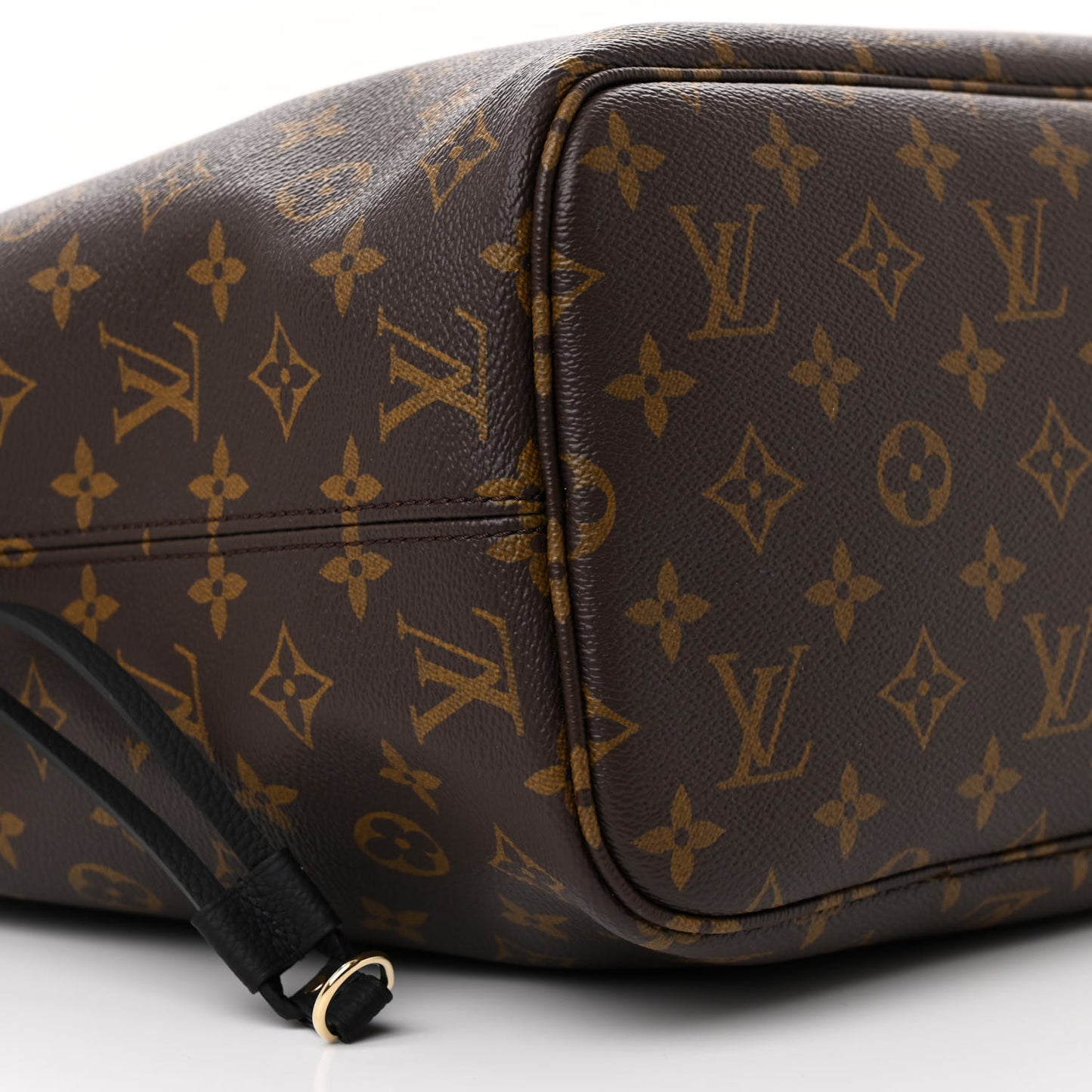 Monogram Calfskin Neo Neverfull Inside Out MM  Black