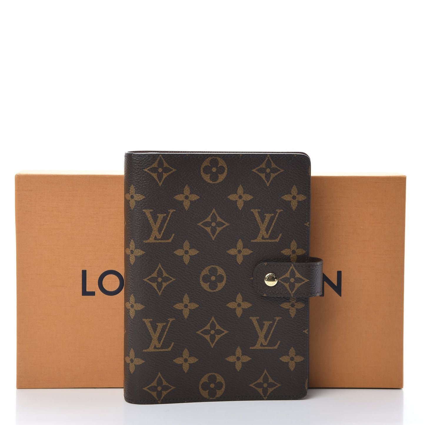 Monogram Medium Ring Agenda Cover