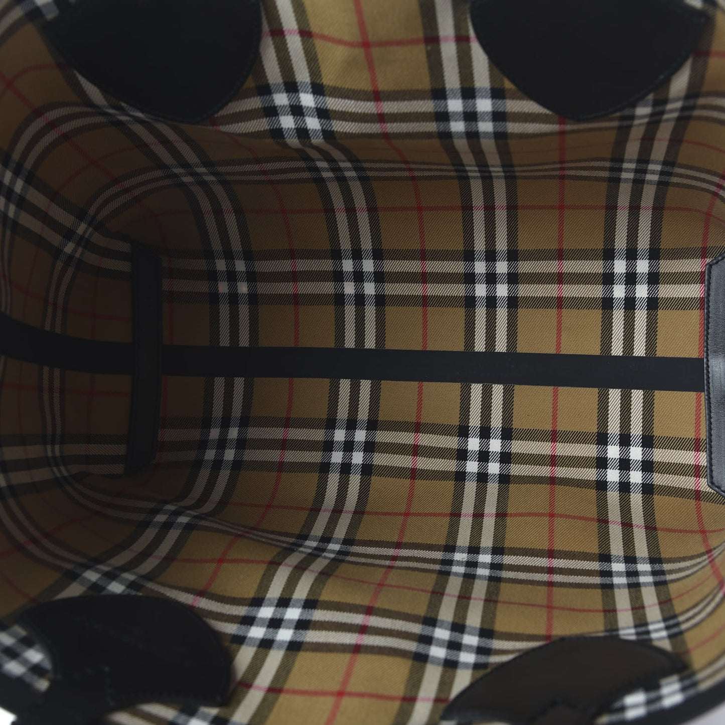 Vintage Check The Giant Reversible Tote Antique Yellow Bright Red