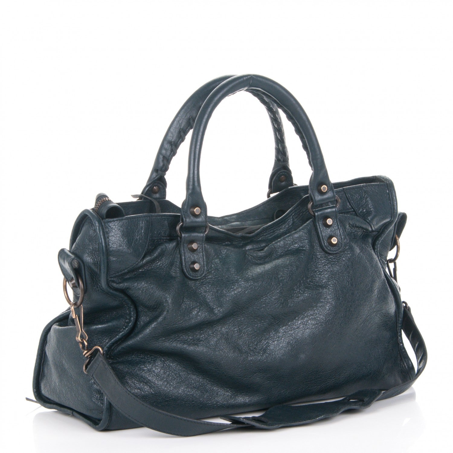 Balenciaga Agneau Classic Hardware City Anthracite 3 of 8