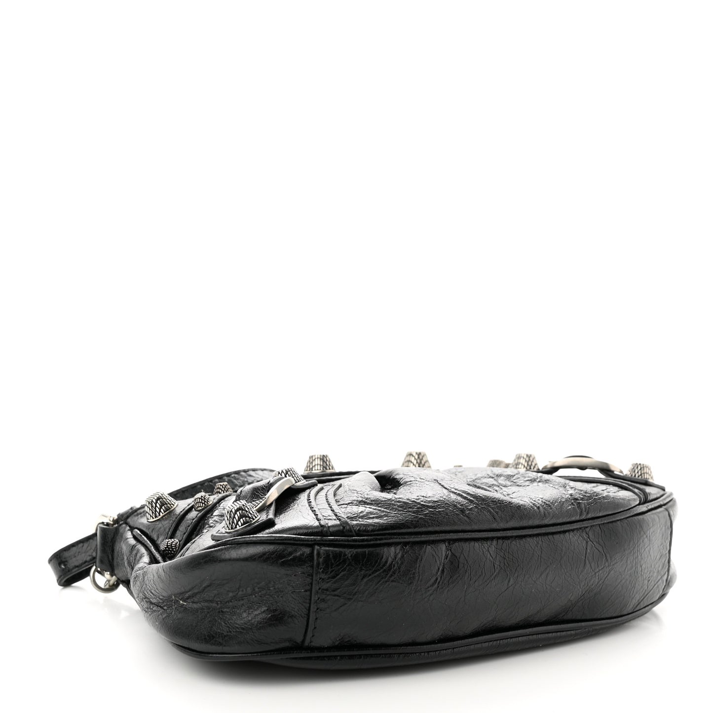 Agneau Arena Le Cagole Mini Purse With Chain Black