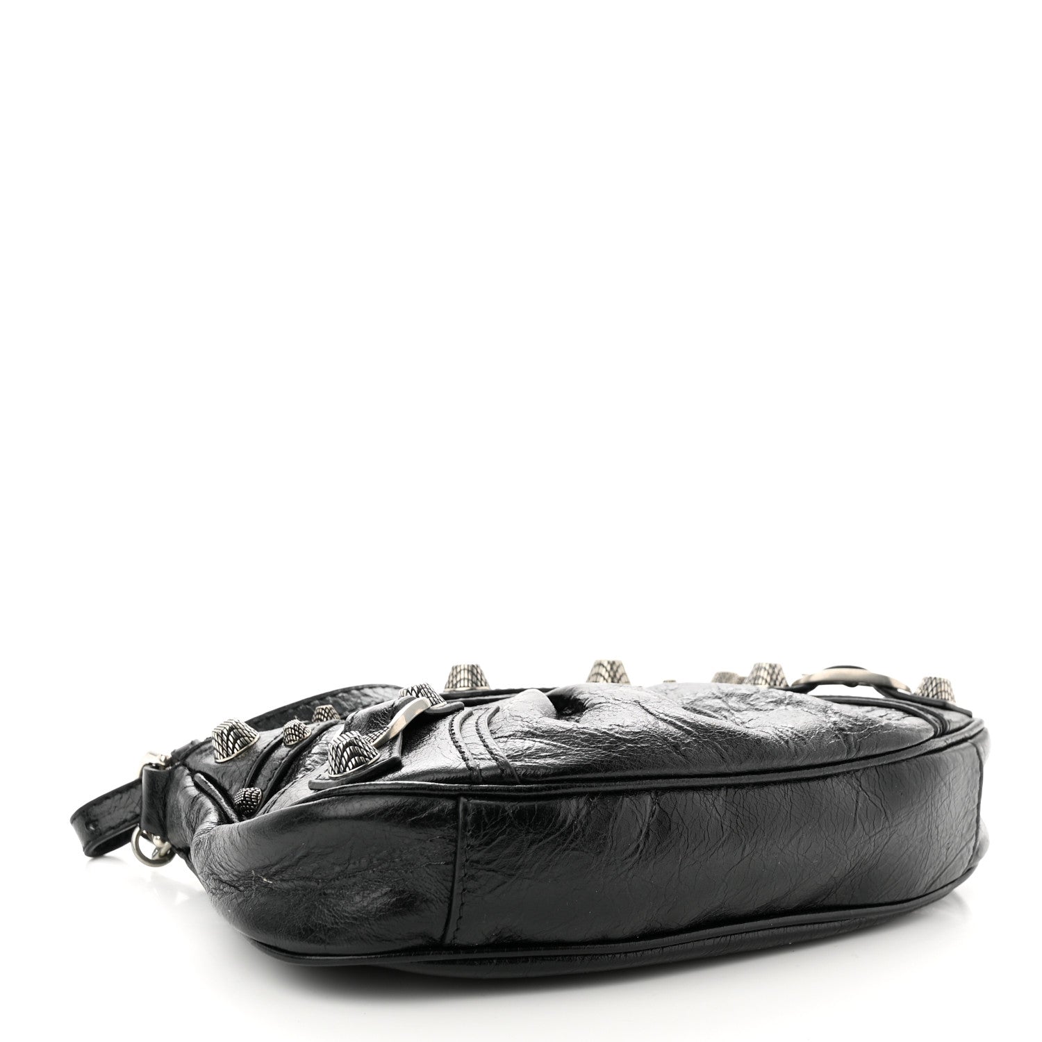 Balenciaga Agneau Arena Le Cagole Mini Purse With Chain Black 4 of 10