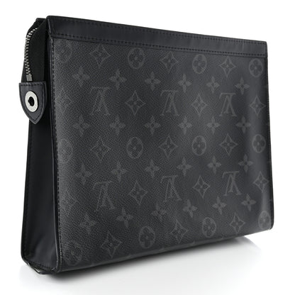 Louis Vuitton Monogram Eclipse Pochette Voyage MM 3 of 13