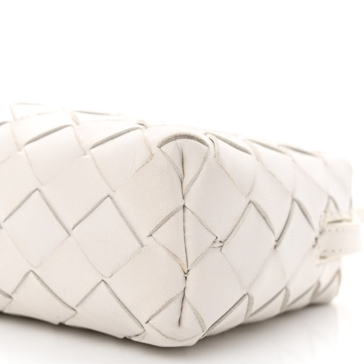 Nappa Intrecciato Crossbody White