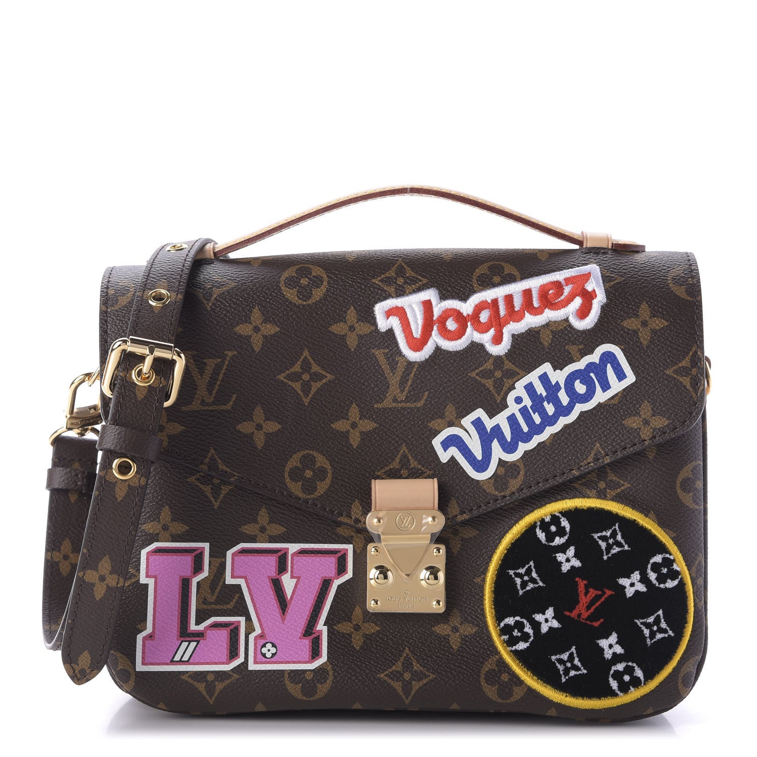 Louis Vuitton Monogram Patches Pochette Metis 1 of 9