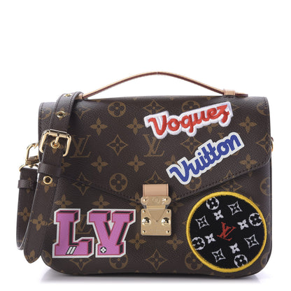 Louis Vuitton Monogram Patches Pochette Metis 1 of 9
