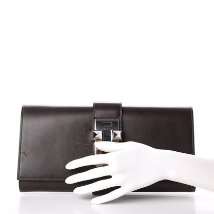 Hermes Box Medor 29 Clutch Chocolate 2 of 15