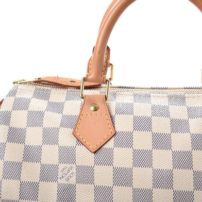 Louis Vuitton Damier Azur Speedy 30 10 of 17