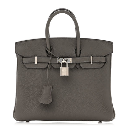 Hermes Togo Birkin 25 Gris Meyer 1 of 11