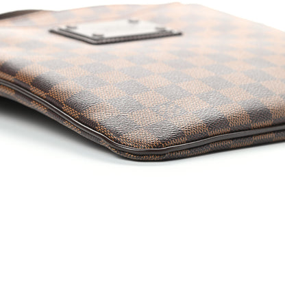 Louis Vuitton Damier Ebene Brooklyn Flat Pochette 9 of 10