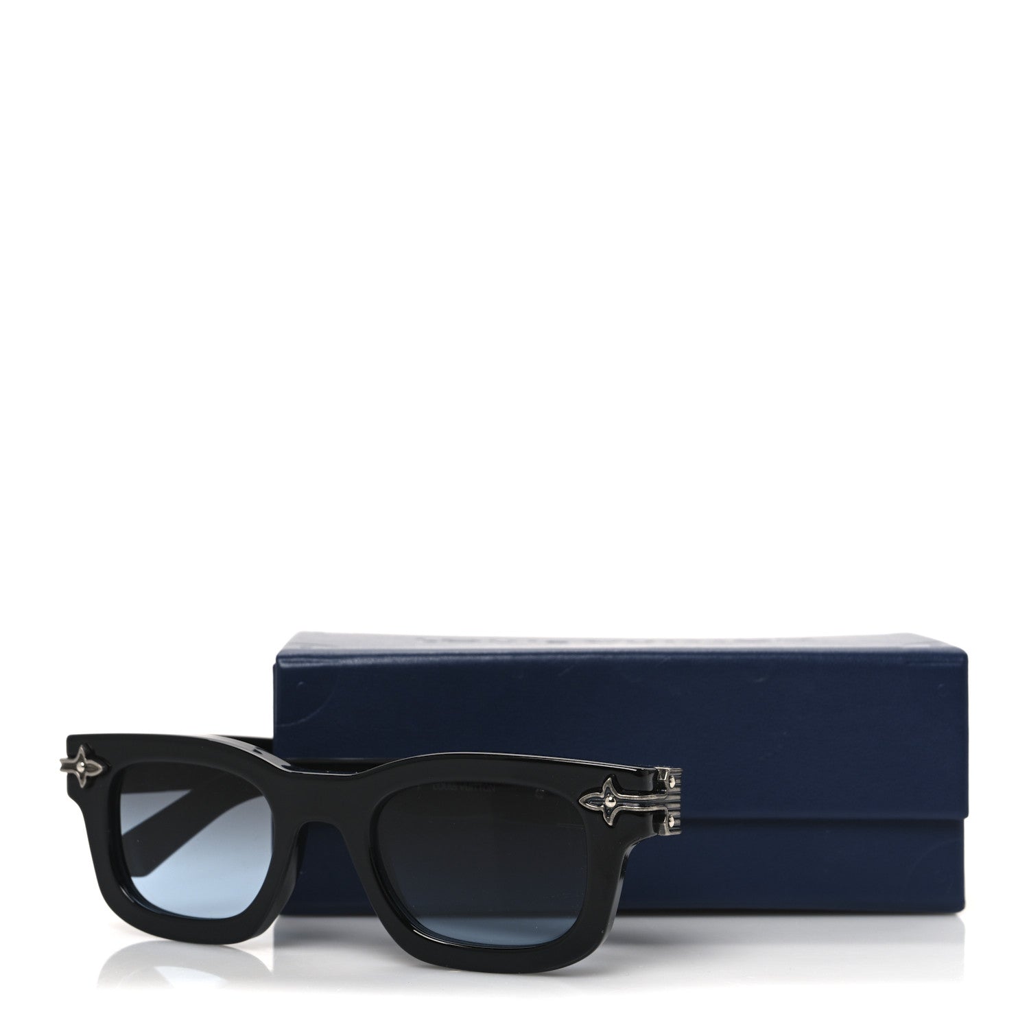 Louis Vuitton Acetate LV Arabesque Sunglasses Z2529U Black 7 of 7