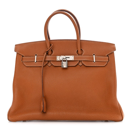 Hermes Togo Birkin 35 Gold 1 of 21