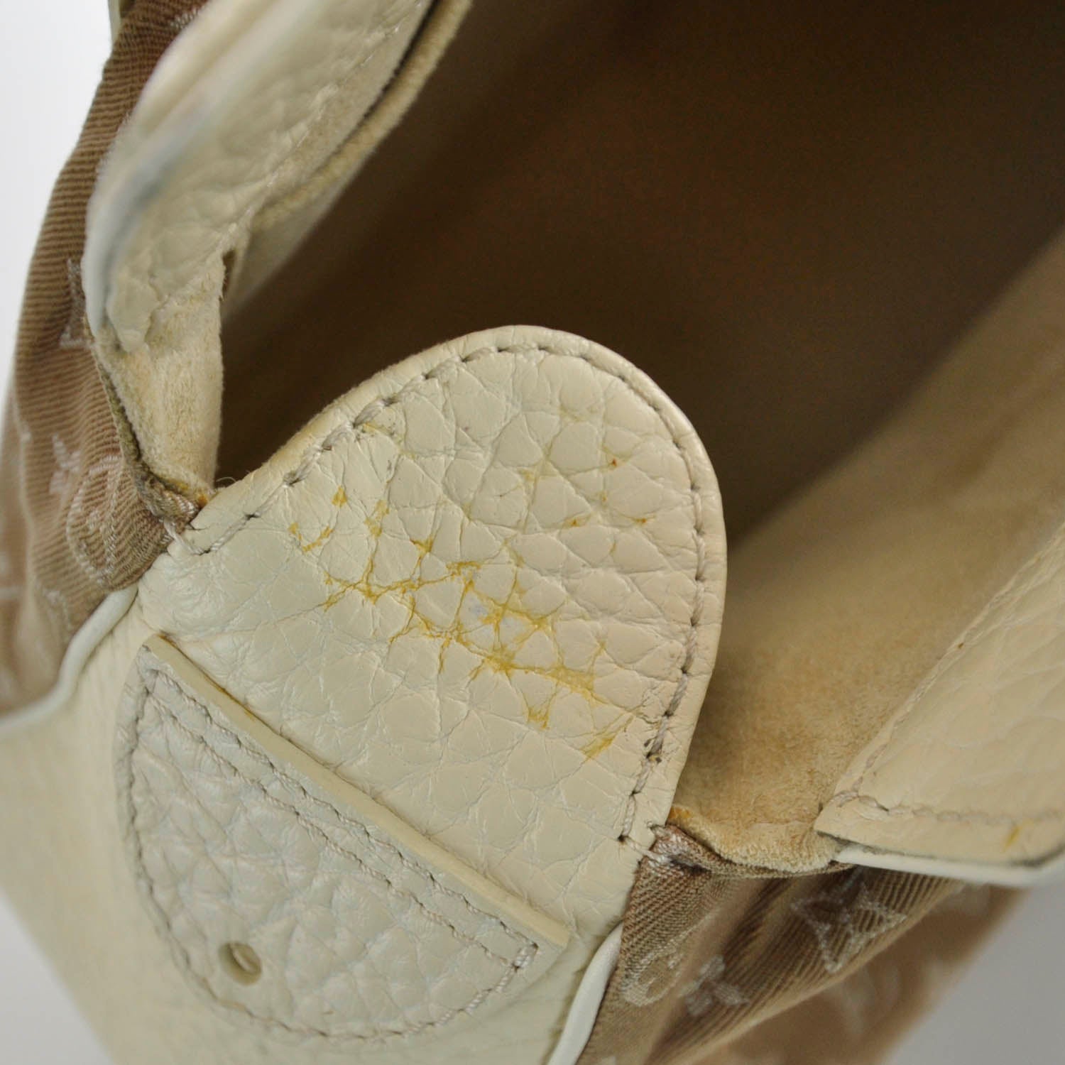Louis Vuitton Mini Monogram Trapeze PM Beige 6 of 9