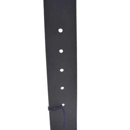 Louis Vuitton Calfskin 35mm Pont Neuf Belt 80 32 Black 5 of 7