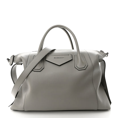 Givenchy Soft Calfskin Medium Soft Antigona Pearl Grey 1 of 14