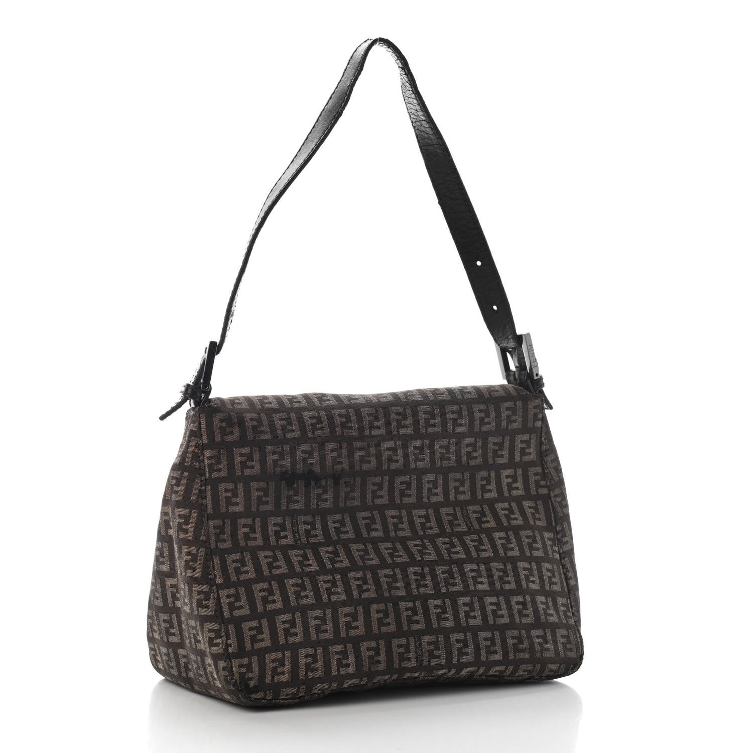 Fendi Zucchino Baguette Brown 2 of 9