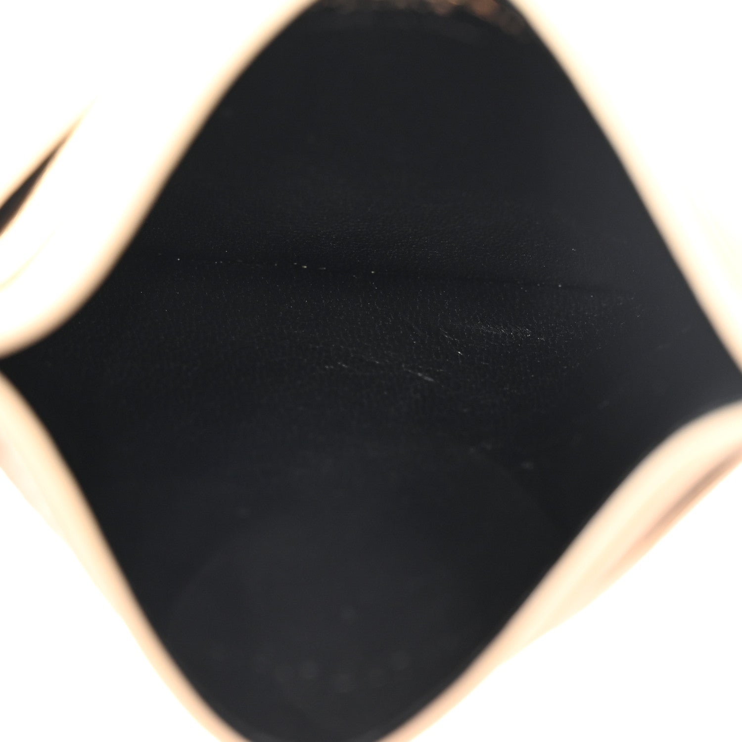 Saint Laurent Metallic Calfskin Monogram Credit Card Case Gold 5 of 10