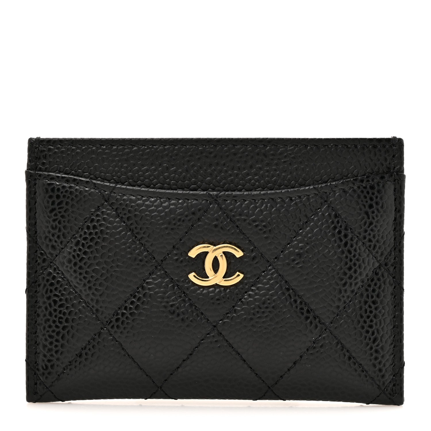 Chanel Caviar Quilted Card Holder Black 1 of 9