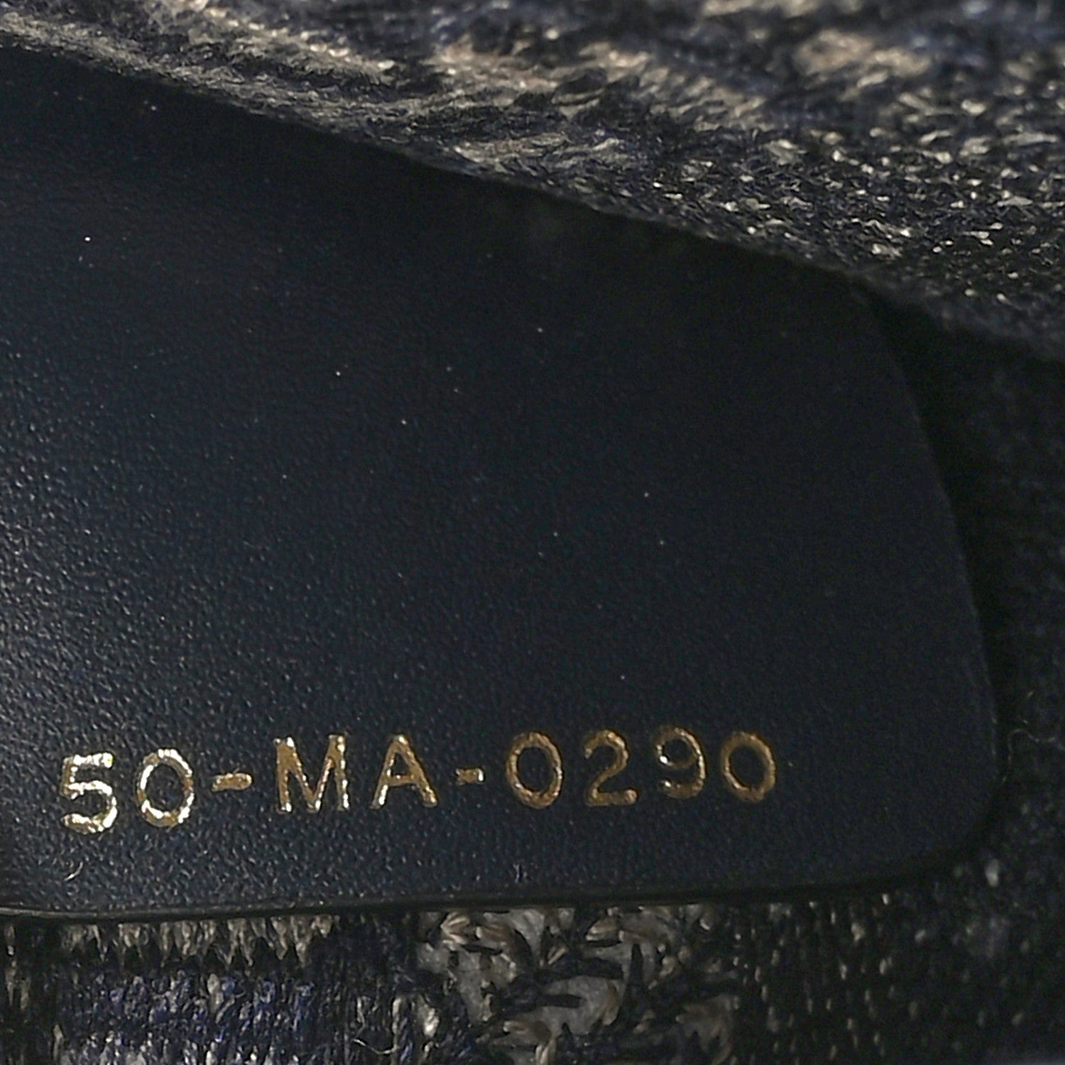 Christian Dior Oblique Mini Book Tote Blue Multicolor 7 of 10