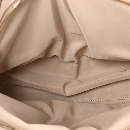 Chanel Calfskin Elaphe Stitched Large Chevron Chic Shopping Bag Beige 5 of 21